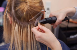 Salon de coiffure pour des extensions de cheveux