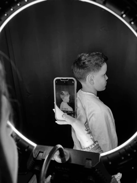 Coupe et coiffure enfant